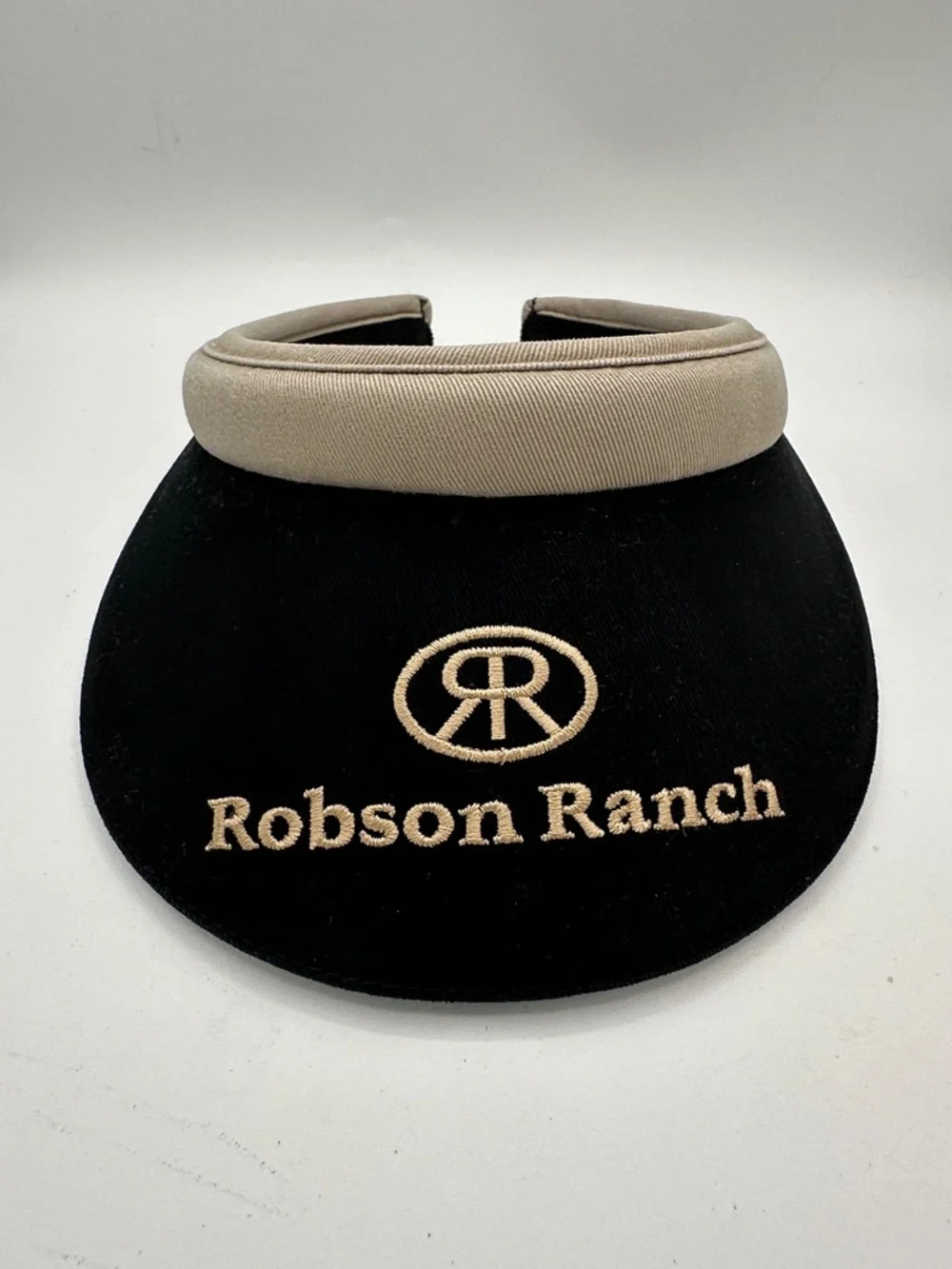 Robson Ranch, Arizona, black and tan visor